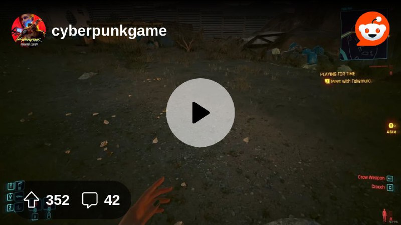 From the cyberpunkgame community on Reddit: Thanos opening portals into my game.