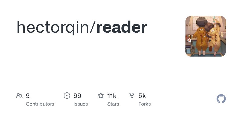 GitHub - hectorqin/reader