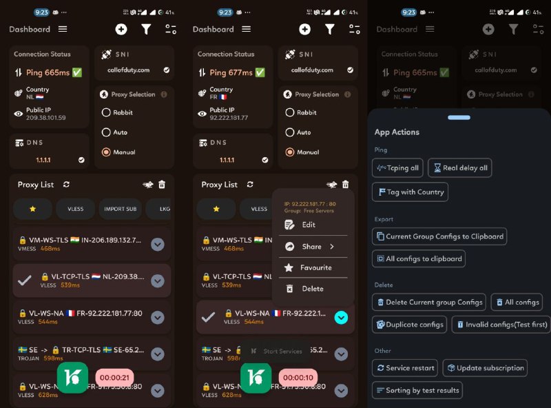 #软件 #代理 #工具🆖 v2raylnsight - 基于 v2rayNG 二改的 Android 代理工具▎软件功能：代理工具▎软件平台：#Android▎软件介绍：一个在 v2rayNG 基础上开发的代理工具，功能大差不差，不过对整体界面全部进行了重新设计，支持中文