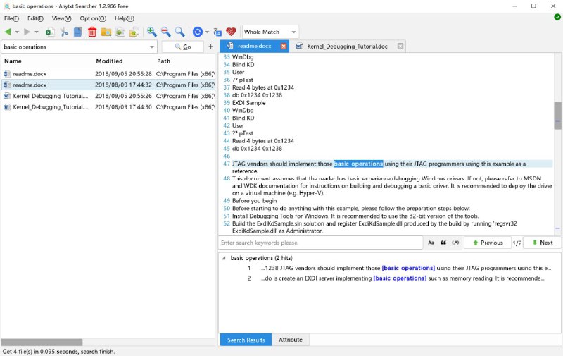 #软件 #工具🧭 AnyTXT Searcher - 桌面文档全文搜索工具▎软件平台：#Windows #macOS #Linux▎软件介绍：一款免费的本地文档全文搜索工具，内置强大的文档解析引擎，无需依赖其他软件即可提取常用文档的文本内容