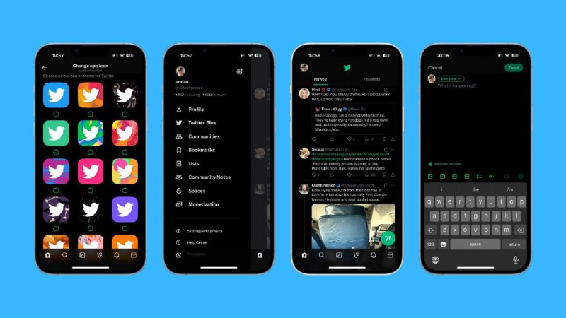 ⭐️ #软件 #开源 #第三方🌈 NeoFreeBird - iOS 第三方 Twitter 修改版▎软件平台：#iOS▎软件介绍：一款第三方 Twitter 应用，主要功能是恢复经典 Twitter 界面和蓝色鸟标识，同时去除官方应用广告和多余 X 品牌元素