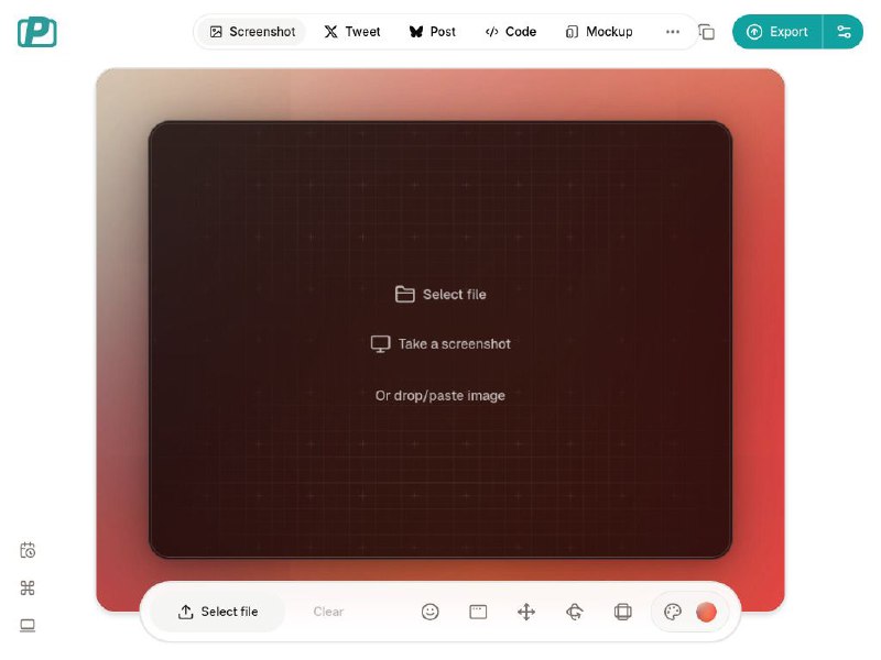 #网站 #工具 #设计📃 PostSpark - 多功能社交媒体图片美化工具▎网站介绍：一个在线社交媒体的截图美化工具，支持截图、X帖子、BlueSky帖子、代码、Device Mockup、GitHub、多邻国美化