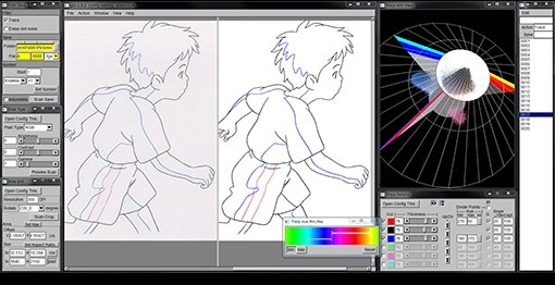 ⭐️ #软件 #工具🎨 OpenToonz - 吉卜力工作室同款 2D 动画制作软件▎软件平台：#Windows #macOS #Linux▎软件介绍：一款 2D 动画制作软件，可以批量扫描纸上手绘原稿并清理线条，支持位图、矢量两种绘画模式，借助洋葱皮、调色板、骨骼工具，完成逐帧动画绘制与上色