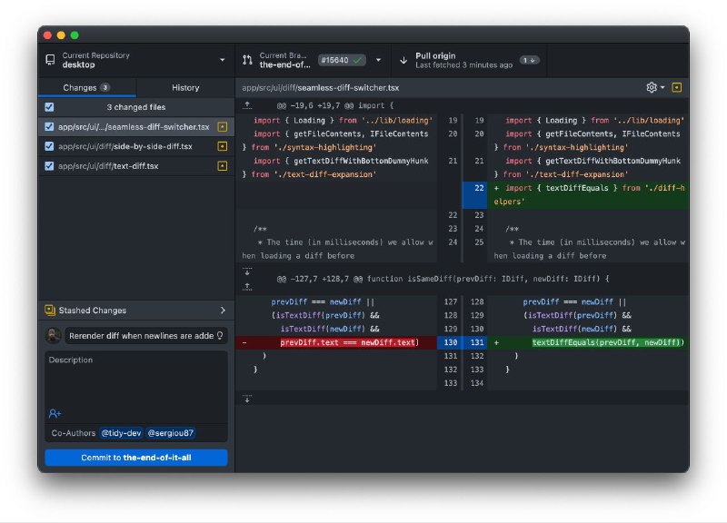 #软件 #开源 #第三方🐙 GitHub Desktop - 开源 GitHub 第三方中文客户端▎软件功能：GitHub 第三方中文客户端▎软件平台：#Windows #macOS▎软件介绍：一个 GitHub 官方客户端的中文化版本，优化了界面与术语翻译，为中文用户提供更易用的 Git 仓库管理工具