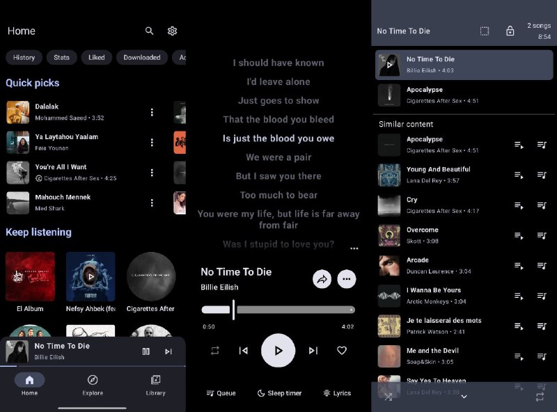 #软件 #音乐 #开源 #第三方🎶 Metrolist - 轻量级 Android 第三方 YouTube Music 客户端▎软件功能：第三方 YT Music 客户端▎软件平台：#Android▎软件介绍：一款开源 Android 第三方 YT Music 客户端，可以播放 YT Music 中的任何歌曲或视频，支持登录、中文页面和酷狗歌词