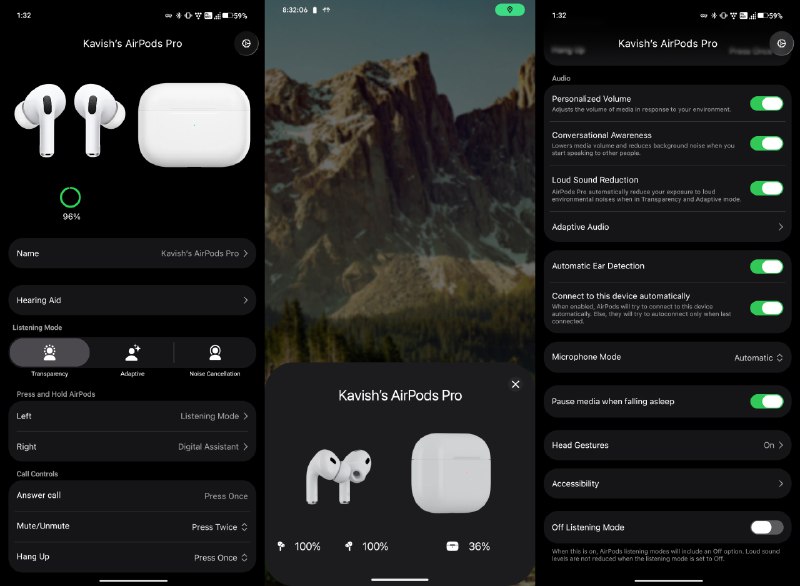 ⭐️ #软件 #工具 #开源🎧 LibrePods - 让非苹果设备也能使用苹果 AirPods 的专属功能▎软件平台：#Android #Linux▎软件介绍：一款可以让 AirPods 在非苹果设备上获得更多原生功能的工具，包括切换降噪/通透模式、耳内检测、电池电量读取、头部手势、对话感知以及部分助听器能力