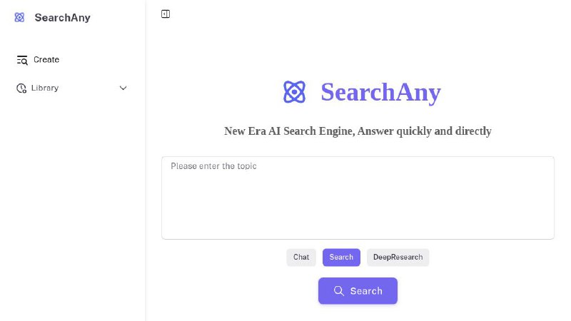 #网站 #搜索引擎 #AI🔎 SearchAny - 免费在线 AI 搜索引擎▎网站介绍：一款 AI 搜索引擎，结合了先进的 RAG 技术和大型语言模型，旨在为用户提供快速、准确且可信赖的答案