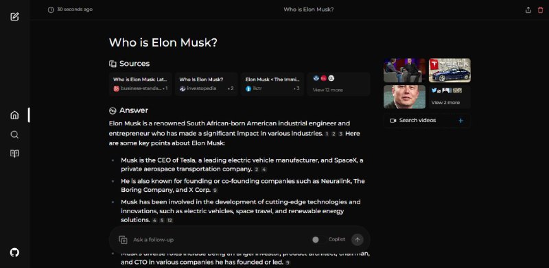 #GitHub #AI #搜索引擎🧩 Perplexica - 一个开源类 Perplexity 的 AI 搜索引擎 ▎项目功能：AI 搜索引擎▎项目介绍：一个开源的 AI 搜索引擎，Perplexity 替代方案，支持 Docker 部署