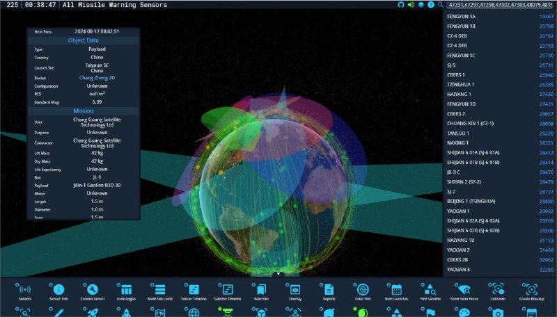 #GitHub #工具🌎 Keeptrack Space - 卫星数据 3D 可视化工具▎项目功能：卫星数据跟踪和 3D 可视化▎项目介绍：一个开源轨道跟踪工具，专注于实时卫星追踪和空间物体管理