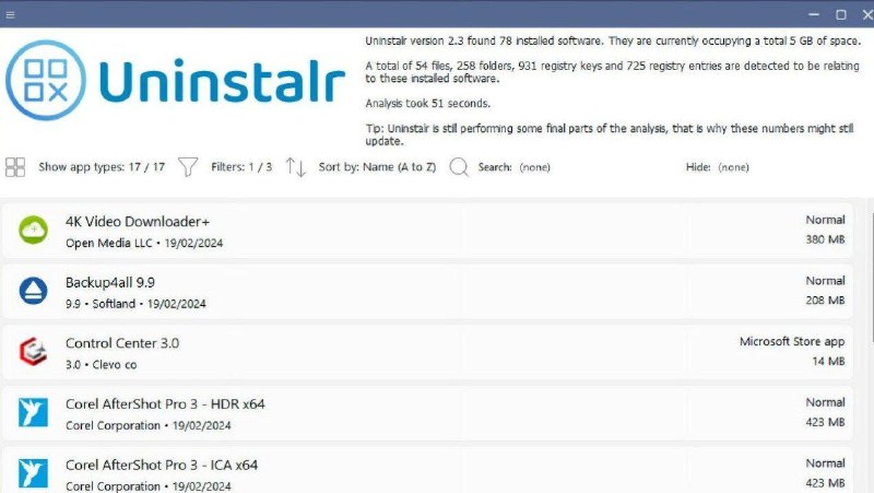 #软件 #工具🗑 Uninstalr - 强大快速的 Windows 卸载工具▎软件功能：应用卸载▎软件平台：#Windows▎软件介绍：一款专为 Windows 系统设计的软件卸载工具，旨在帮助用户高效地批量卸载应用程序