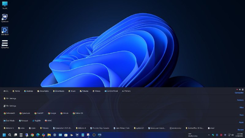 #软件 #工具⏸ TaskbarPlus - Windows 任务栏增强工具▎软件平台：#Windows▎软件介绍：一款专为 Windows 10 和 11 设计的轻量级桌面增强工具，旨在提升任务栏的功能性和用户的操作效率