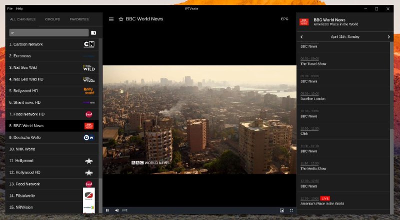 #软件 #开源 #播放器 #IPTV▶️ IPTVnator - 跨平台多功能 IPTV 播放器▎软件功能：IPTV 播放器▎软件平台：#Web #Windows #macOS #Linux▎软件介绍：一款开源跨平台 IPTV 播放器，支持 m3u 和 m3u8 播放列表，允许用户通过远程 URL 或文件上传导入播放列表，支持 EPG（电子节目指南）