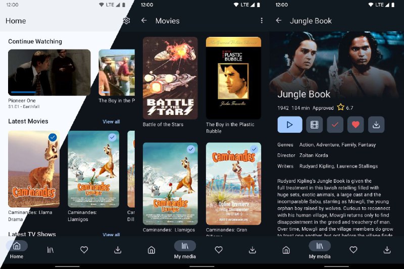 #软件 #影视 #工具 #开源🖥 Findroid - 第三方原生 Jellyfin Android 应用▎软件功能：第三方 Jellyfin 应用程序▎软件平台：#Android▎软件介绍：一款第三方原生 Jellyfin 应用，方便用户浏览和播放电影及电视剧，完全原生支持影片、剧集、离线播放及多种媒体格式