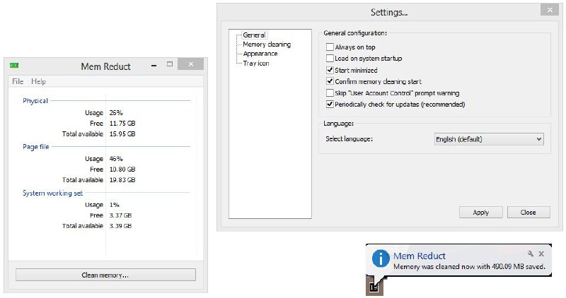 #软件 #工具 #开源🌐 Mem Reduct - Windows 内存优化工具▎软件平台：#Windows▎软件介绍：一款 Windows 内存优化工具，它可以实时监控并清理系统内存，包括工作集、待机页和已修改页，释放内存提升性能