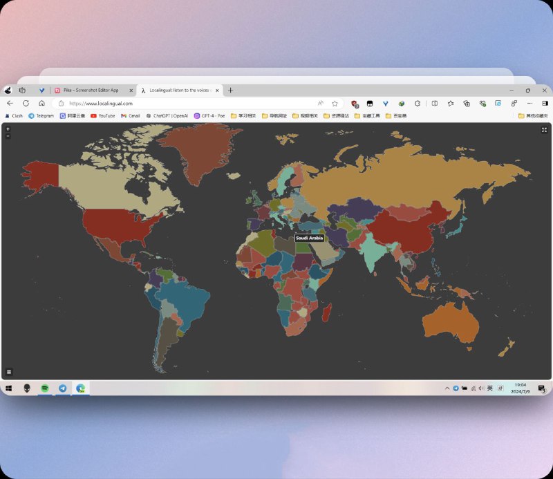 ▎Localingual#网站 #趣闻 #voice #website去倾听世界的声音，Localingual 是一个收听和记录世界各地方言 / 语言的网站