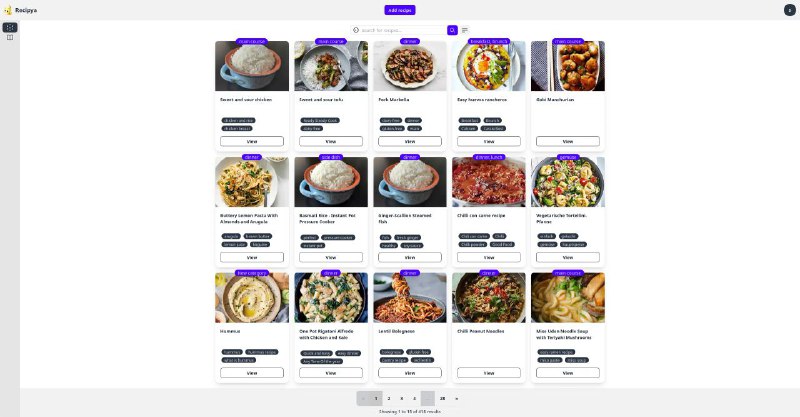 #软件 #工具 #开源🥗 Recipya - 功能强大的开源食谱管理器▎软件平台：#Web #Windows #macOS #Linux▎软件介绍：一个干净、简单且强大的食谱管理应用，旨在帮助用户规划和分享喜爱的食谱