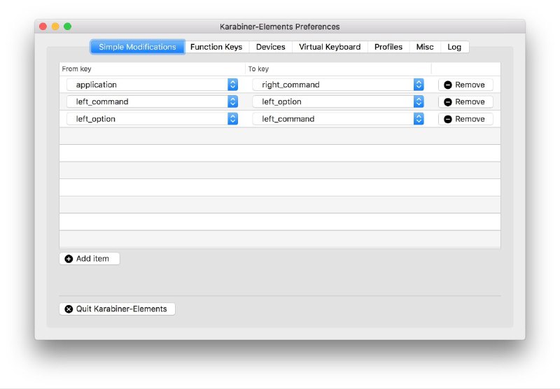 #软件 #工具 #开源⌨️ Karabiner-Elements - 强大的 macOS 键盘自定义工具▎软件功能：键盘自定义▎软件平台：#macOS▎软件介绍：一款开源 macOS 键盘自定义工具，能够对键盘按键进行高度定制，甚至设置复杂的快捷键组合和宏操作