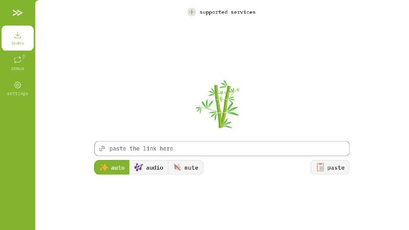 #网站 #解析🌱 竹子下载 - 免费在线媒体视频下载工具▎网站介绍：一个视频解析下载网站，支持从抖音、Instagram、YouTube、Facebook、X 等多个主流社交媒体平台，下载视频内容