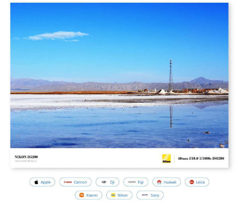 #GitHub #图像 #工具💍 Picseal - 小米风格莱卡水印照片生成工具▎项目功能：小米风格莱卡水印照片生成▎项目介绍：一个开源工具，它可以生成类似小米照片风格的莱卡水印照片