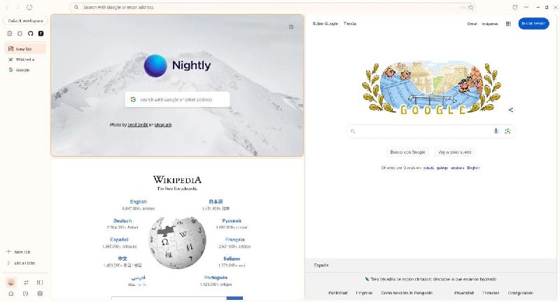 #软件 #开源 #浏览器🌀 Zen Browser - 基于 Firefox 的快速、美观的开源浏览器▎软件功能：网络浏览器▎软件平台：#Windows #macOS #Linux▎软件介绍：一款注重隐私和用户体验的浏览器，设计简洁美观，功能丰富，高度可定制