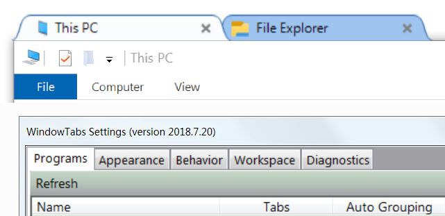 #软件 #工具 #开源📁 WindowTabs - 给 Windows 窗口加标签▎软件平台：#Windows▎软件介绍：一款开源 Windows 工具，通过将多个应用窗口组织成标签页，帮助用户更高效地管理和切换窗口