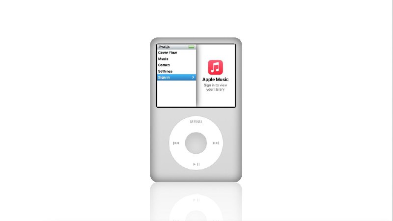 iPod 怀旧播放器: iPod.js#ipod #js #怀旧 #娱乐 #项目这个 iPod 怀旧播放器：iPod.js，外观与 2007 年的推出的 iPod Classic 完全相同，甚至连操作方式与介面也一模一样，像是：点按、选取、滑动中央滚轮选择等等