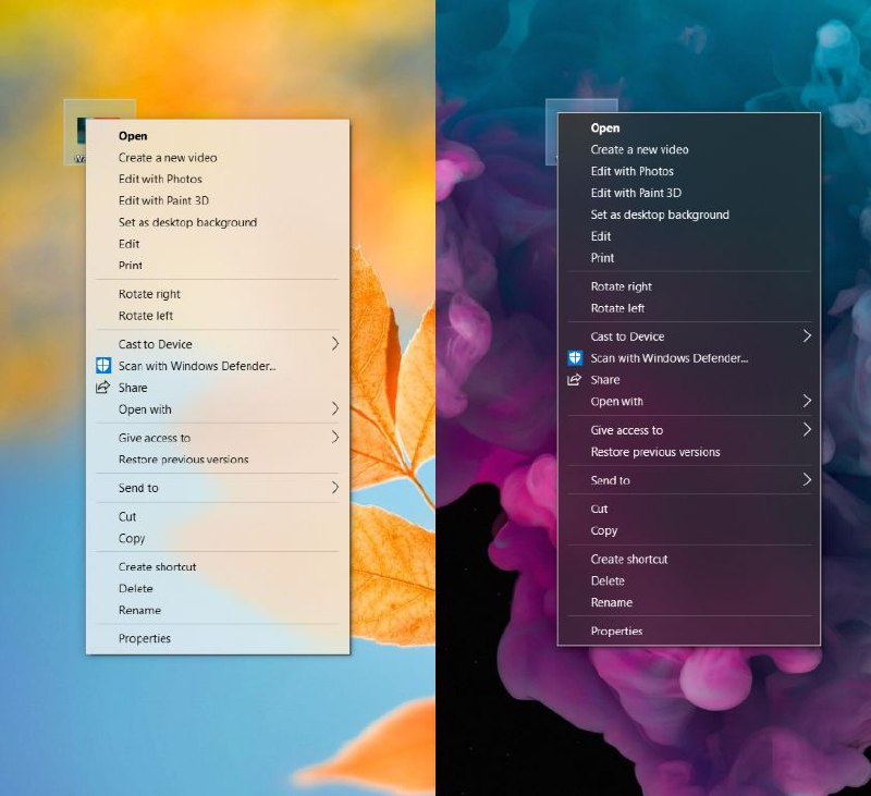 #软件 #工具 #开源💻 AcrylicMenus - 为 Win32 上下文菜单添加亚克力效果▎软件平台：#Windows▎软件介绍：一个开源工具，旨在通过使用原生 Win32 挂钩 API，为 Windows 10 和 Windows 11 上几乎所有现有的 Win32 右键菜单添加亚克力效果