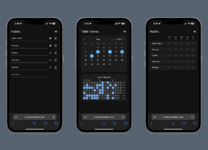 #GitHub #工具🗒 Beaver Habit Tracker - 自托管习惯跟踪应用▎项目功能：习惯跟踪▎项目介绍：一个开源自托管习惯跟踪应用，无“目标”设定功能，支持 Docker 部署