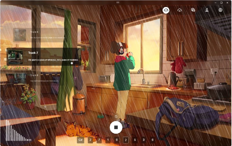 ⭐️ #软件 #开源 #音乐🎵 LoFi Engine - 本地离线生成 LoFi 音乐应用▎软件平台：#Windows #macOS #Linux▎软件介绍：一个本地 LoFi 音乐生成器，允许用户在没有网络连接的情况下自动生成和播放 LoFi 风格的音乐