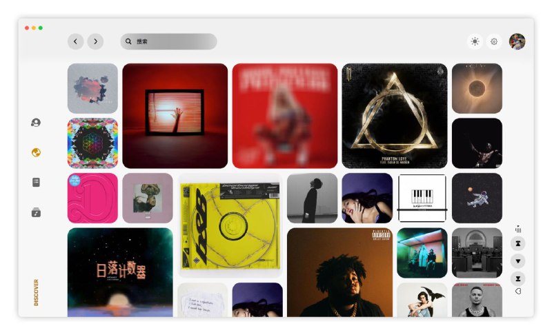 #软件 #音乐 #开源 #第三方🎵 R3PLAYX - 高颜值第三方网易云播放器▎软件功能：第三方网易云播放器▎软件平台：#Web #Windows #macOS #Linux▎软件介绍：一个基于 YesPlayMusic 的开源第三方网易云音乐播放器，无任何社交功能