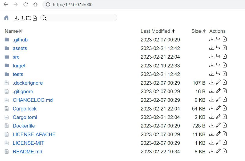 #GitHub #工具📁 Dufs - 功能强大开源轻量级文件服务器▎项目功能：文件服务器▎项目介绍：一个功能强大的文件服务器，支持静态文件服务、文件上传、搜索和访问控制等多种功能