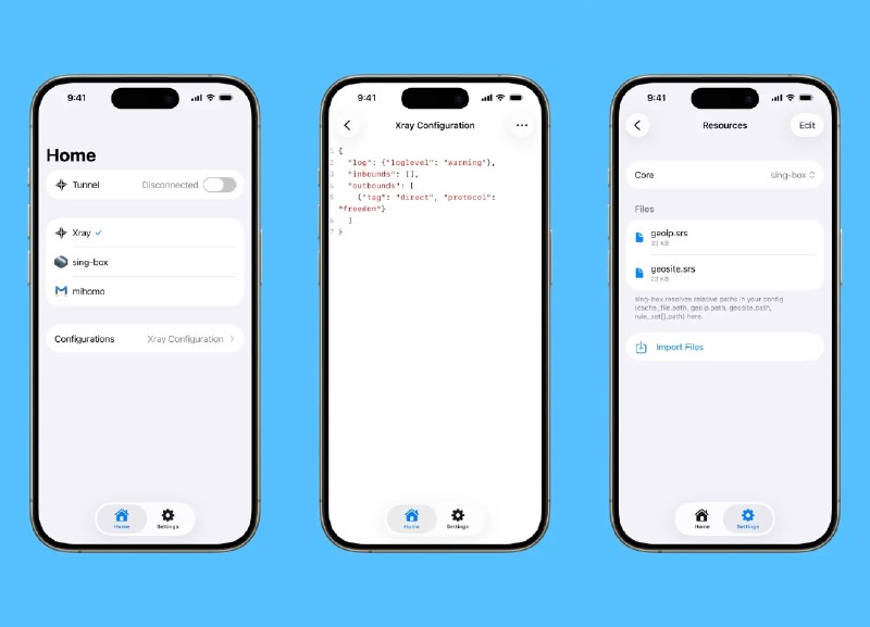⭐️ #软件 #代理🚀 Everywhere Proxy - iOS 全能代理工具▎软件平台：#iOS▎软件介绍：一款 iOS 网络代理工具，集成 Xray-core、sing-box、mihomo 三大主流内核，全面兼容 VLESS、VMess、Hysteria2、WireGuard 等各类主流协议