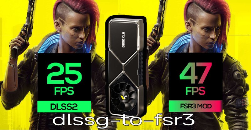#插件 #工具 #开源📦 dlssg-to-fsr3 - 将 DLSS 帧生成替换成 FSR 3 的 MOD 补丁▎插件功能：帧生成▎插件介绍：一个开源 MOD 修改补丁，旨在将 NVIDIA 的 DLSS 帧生成技术替换为 AMD 的 FSR3 帧生成技术，从而提升游戏性能