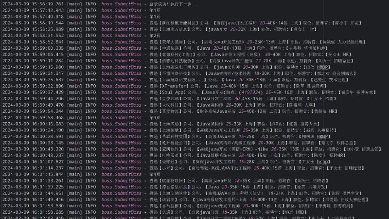 #GitHub #AI #工具💼 Get Jobs - 全平台自动投简历脚本▎项目功能：自动投简历脚本▎项目介绍：一个全平台自动投简历脚本，支持 boss、前程无忧、猎聘、拉勾、智联招聘
