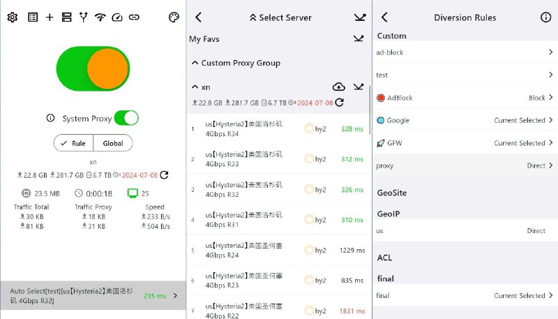#软件 #代理 #开源🌐 Karing - 兼容 Clash 的通用网络代理工具▎软件功能：代理工具▎软件平台：#Android #iOS #Windows #macOS #TvOS▎软件介绍：一款简单而强大的代理工具，支持 Clash、Sing-box 等多种代理配置