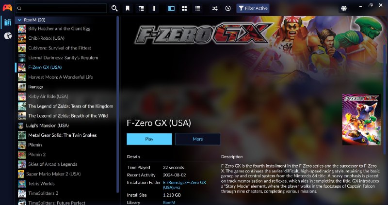 #GITHUB #游戏🎮 RomM - 美观、强大、可自托管的游戏 ROM 管理器▎项目介绍：一款游戏 ROM 管理器，支持自动扫描本地游戏文件并从多个数据库，如 IGDB、Screenscraper 和 MobyGames，获取详细元数据及封面图像
