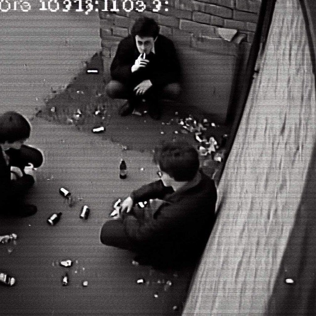 AI生成，霍格沃兹半夜的监控