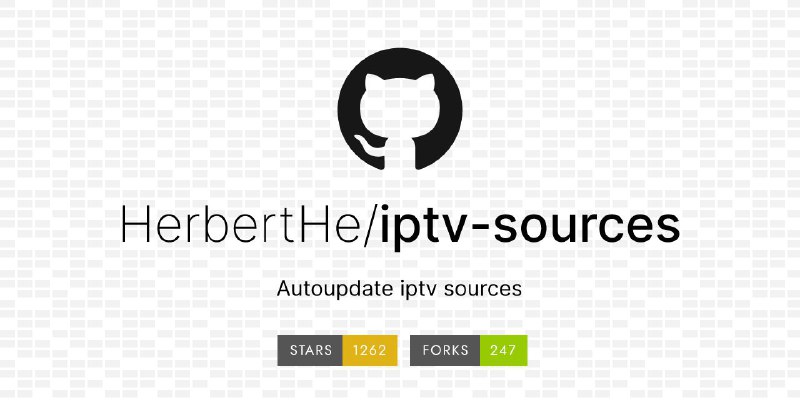 ▎iptv-sources#github #项目 #IPTV #开源 #dockerautoupdate IPTV sources 自动获取IPTV源一个不错的项目最好自行搭建项目地址：