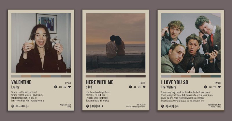 #GitHub #音乐 #工具☕ BeatPrints - 为您喜爱的曲目制作优雅时尚的海报▎项目介绍：一个开源 Python 工具，旨在帮助用户轻松创建 Pinterest 风格的音乐海报