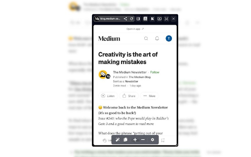 #插件 #工具📺 PeekFocus - 在不打开新标签页的情况下查看链接内容▎插件平台：#Chrome #Edge #Firefox▎插件介绍：一款浏览器插件，旨在帮助用户在不打开新标签页的情况下预览链接内容，从而避免管理大量标签页的困扰