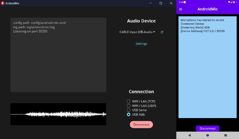 ⭐️ #软件 #工具 #开源🎤 AndroidMic - 将 Android 手机作为 PC 的麦克风使用▎软件平台：#Windows #macOS #Linux #Android▎软件介绍：一款可以将你的 Android 手机作为 PC 麦克风使用的工具，它支持通过 Wi-Fi（TCP/UDP）或 USB（包括 ADB 和串口）等多种连接方式实现实时音频流传输