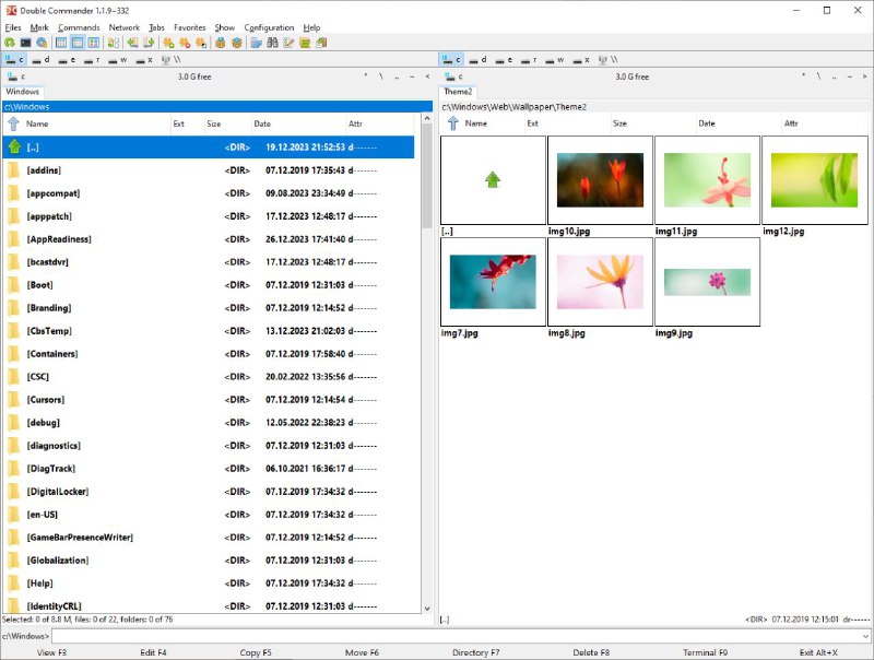 #软件 #工具 #开源🗂️ Double Commander - 开源跨平台文件管理器▎软件功能：文件管理器▎软件平台：#Windows #macOS #Linux▎软件介绍：一款开源文件管理器，特点是拥有两个并排的面板，支持多标签、内置文件查看器、FTP 客户端、以及多种文件操作功能（如复制、移动、删除和重命名）