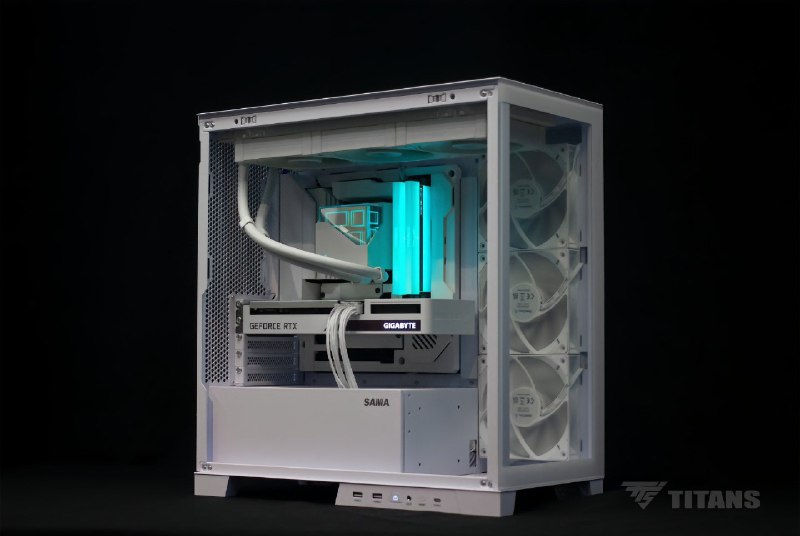 #视野装机猿背插主板正面无接口，简洁大气哟